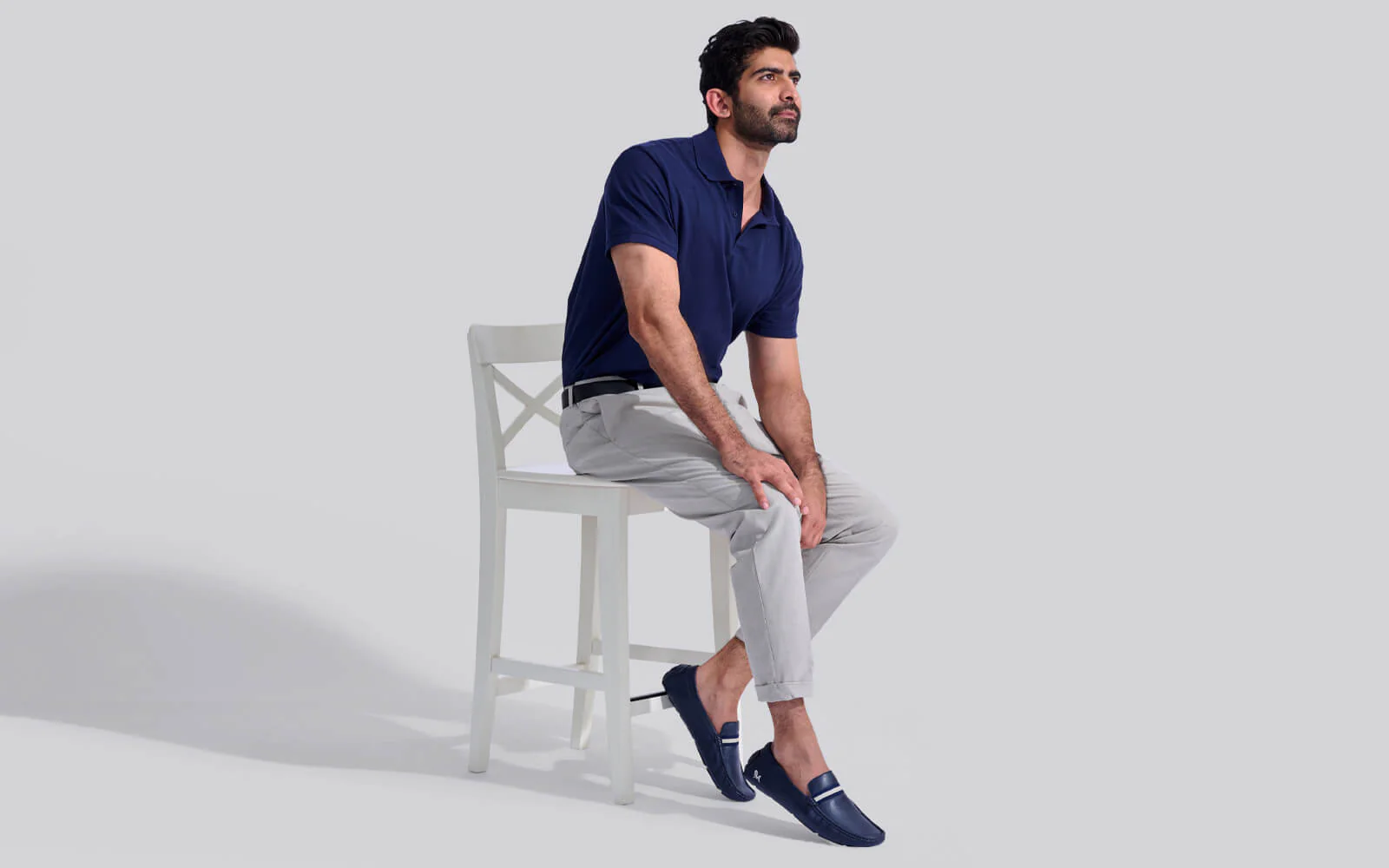 All-Purpose Loafers : Navy - Image 11