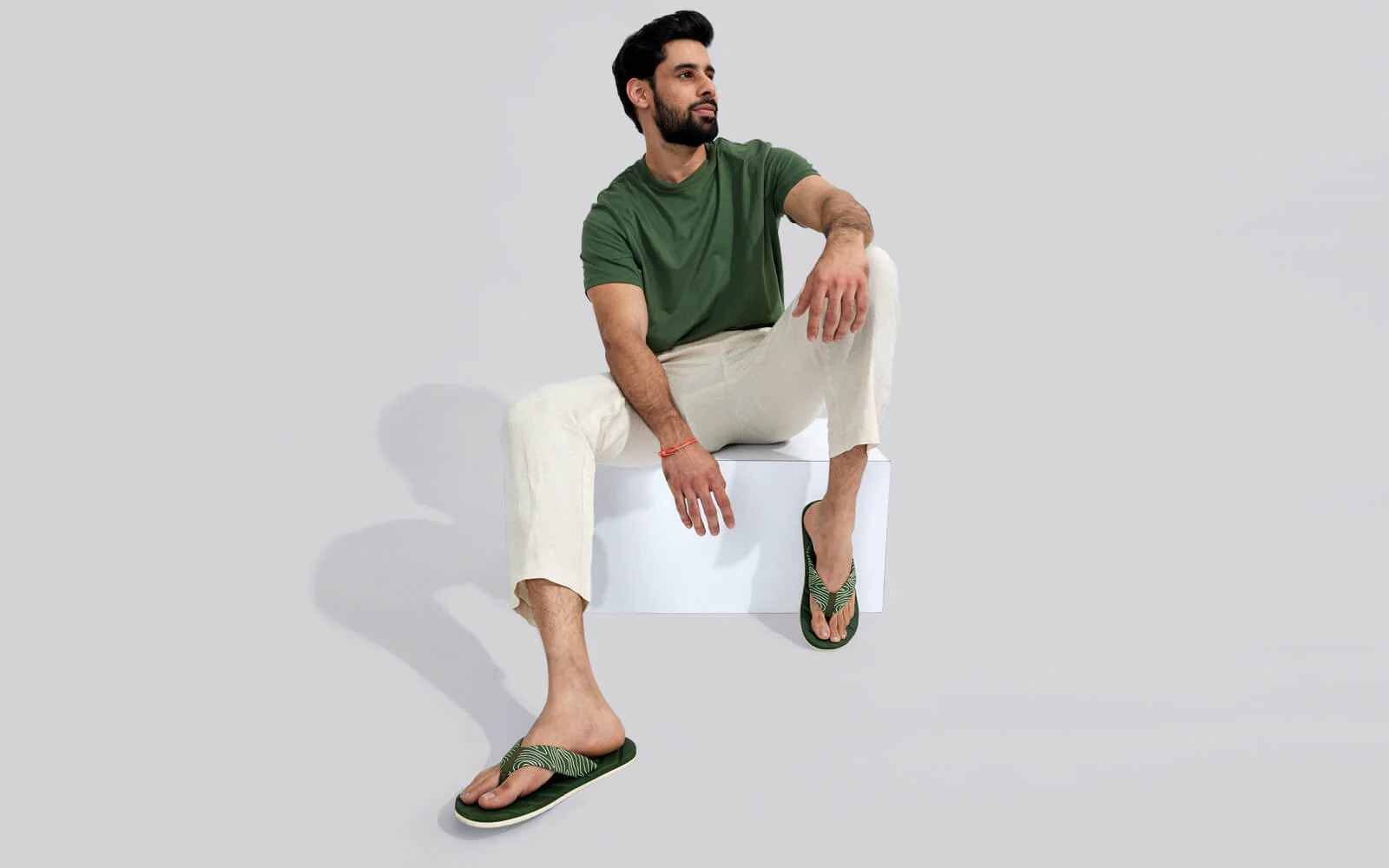 All Vibes Flips (Men) : Olive - Image 9