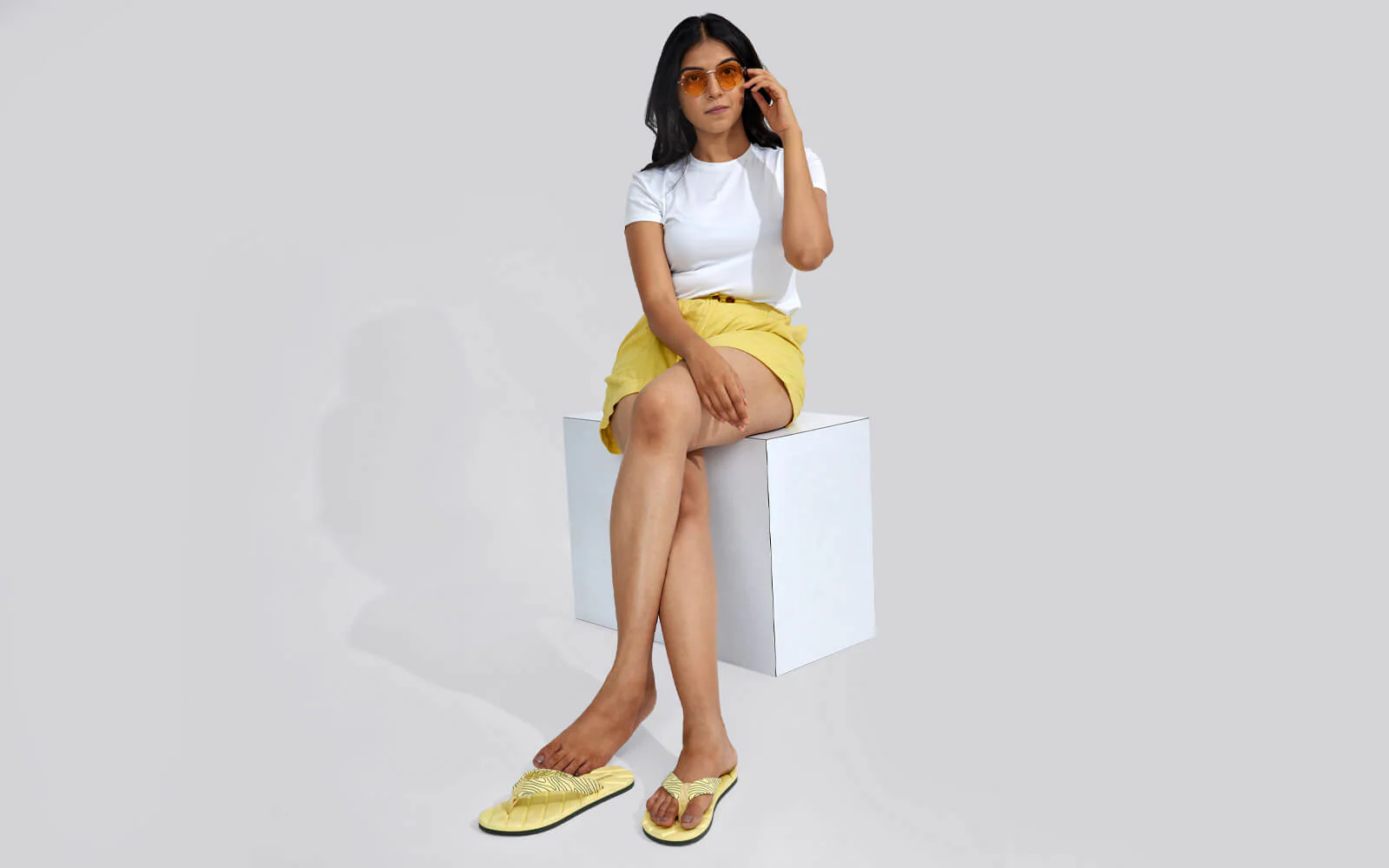 All Vibes Flips (Women) : Yellow - Image 9