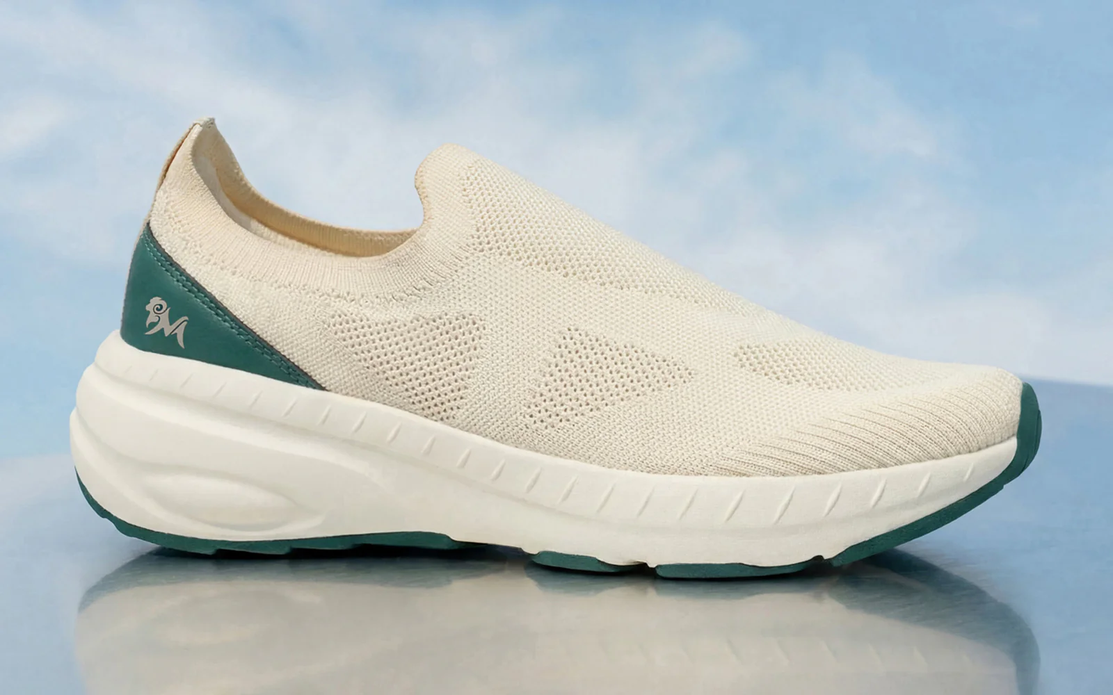 Begin Walk All Day For Men : Ivory Green - Image 2