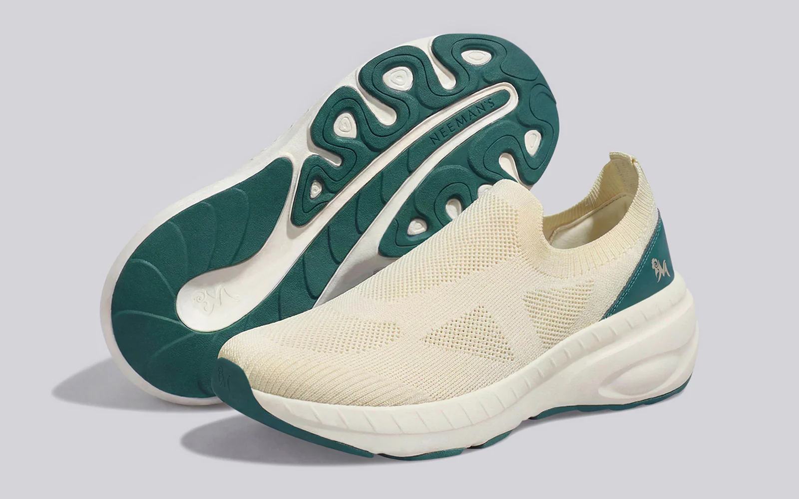 Begin Walk All Day For Men : Ivory Green - Image 8