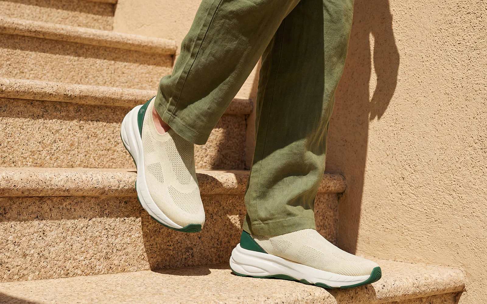 Begin Walk All Day For Men : Ivory Green - Image 9