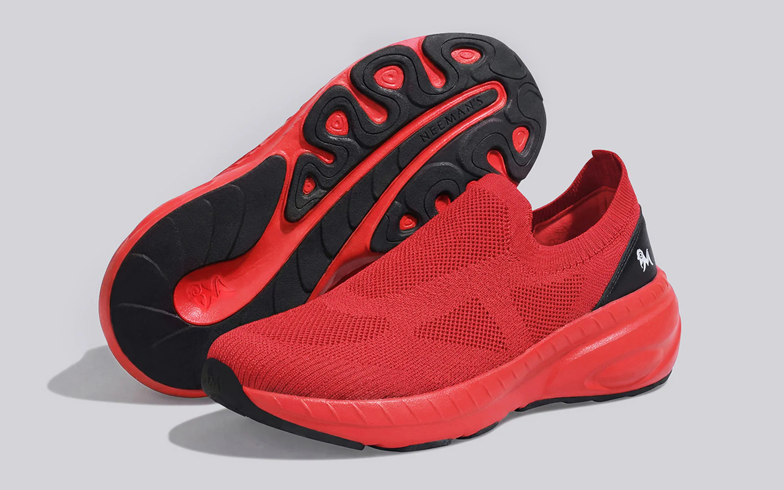 Begin Walk All Day For Men : Red Black - Image 9