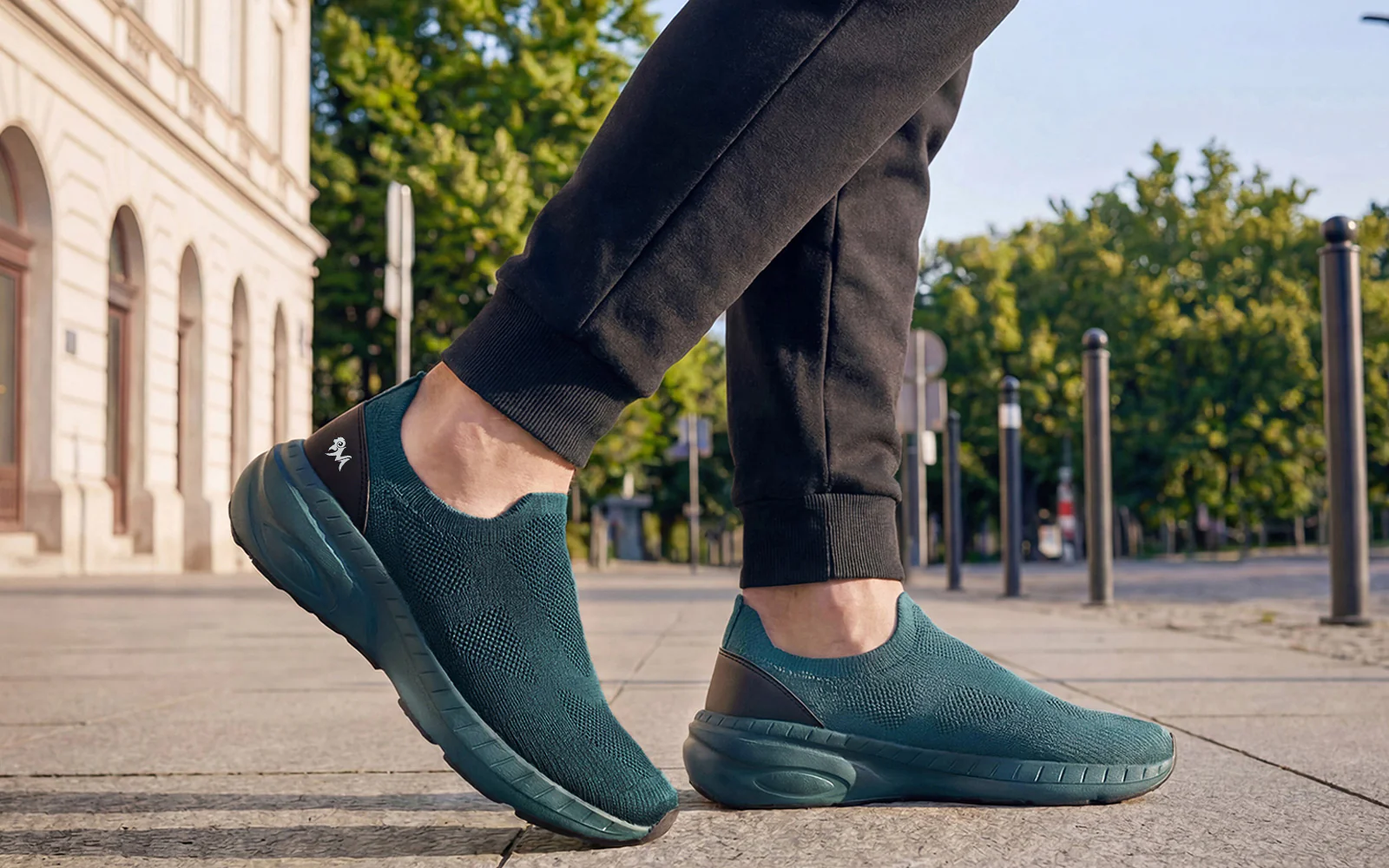 Begin Walk All Day For Men : Teal Black - Image 10