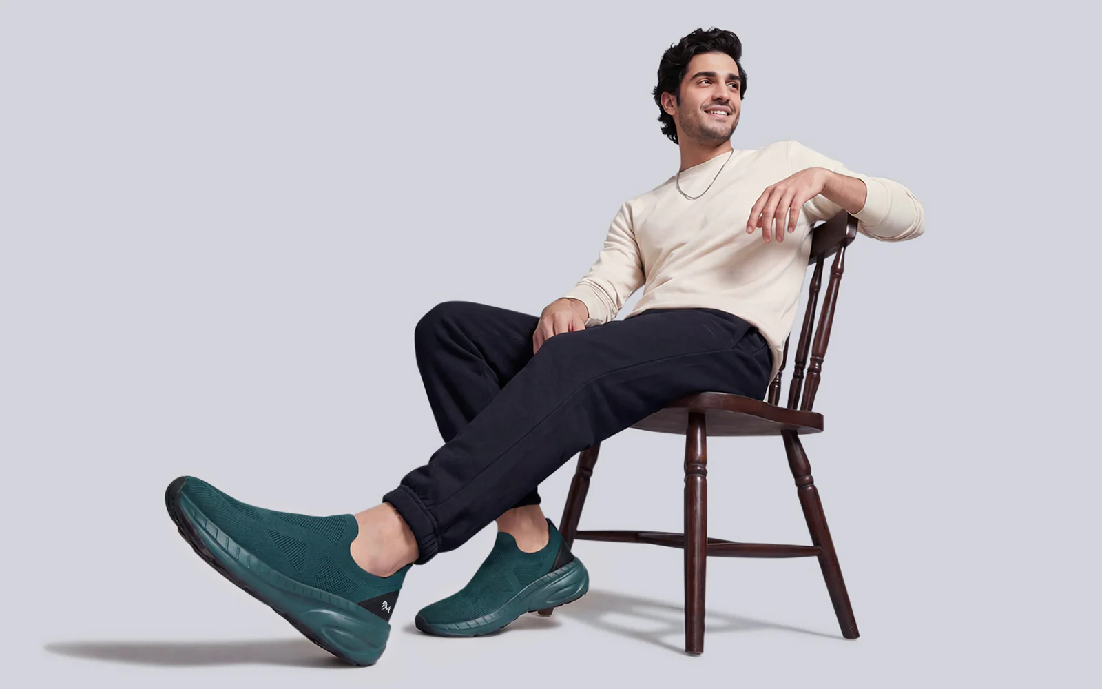 Begin Walk All Day For Men : Teal Black - Image 7