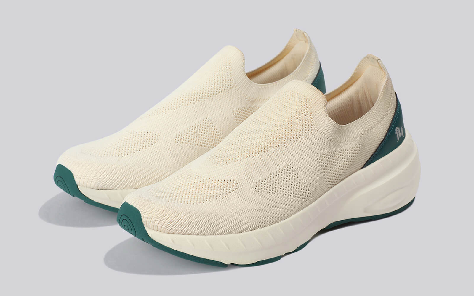Begin Walk All Day For Men : Ivory Green - Image 5