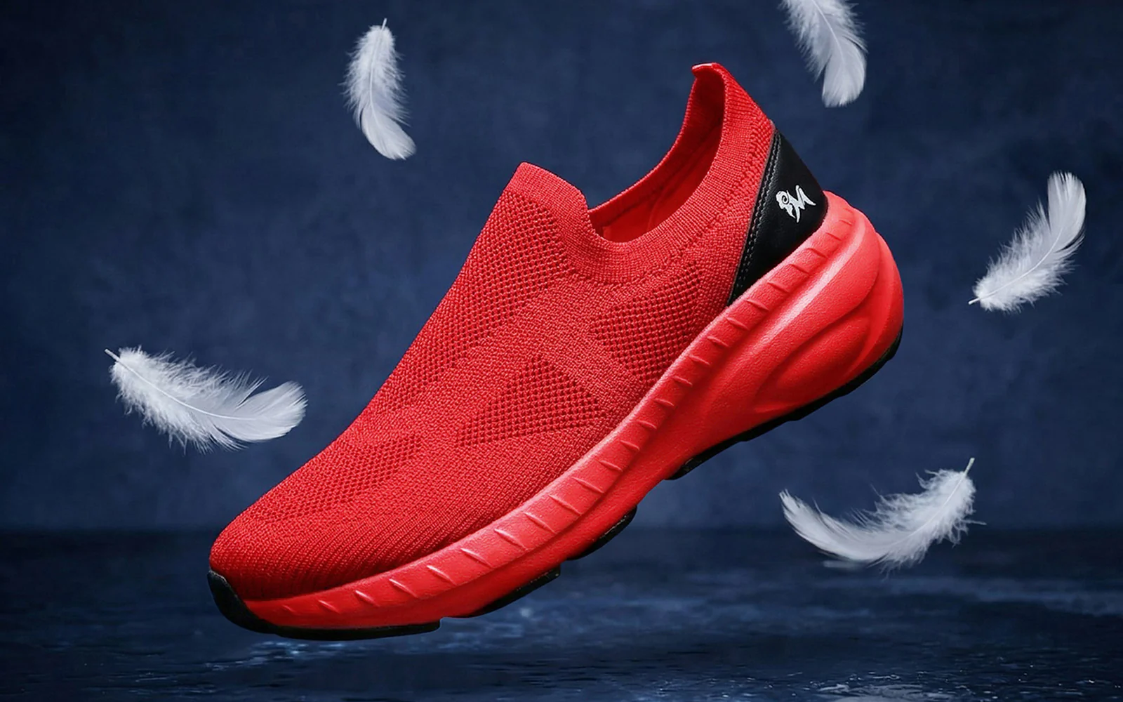 Begin Walk All Day For Women : Red Black - Image 2