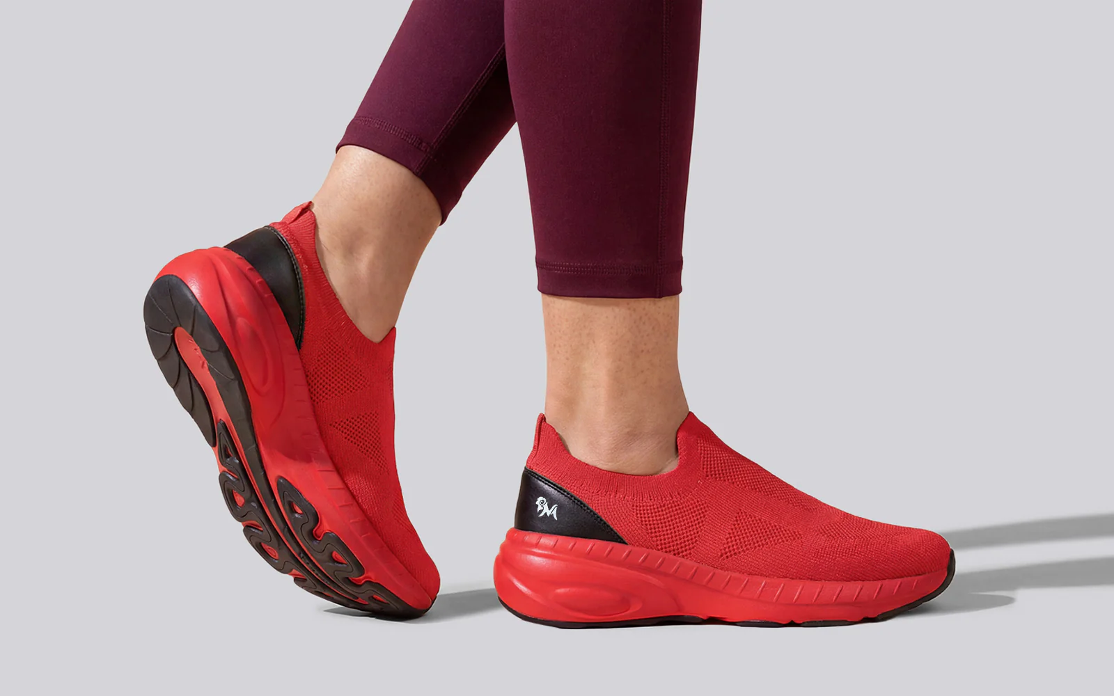 Begin Walk All Day For Women : Red Black - Image 8