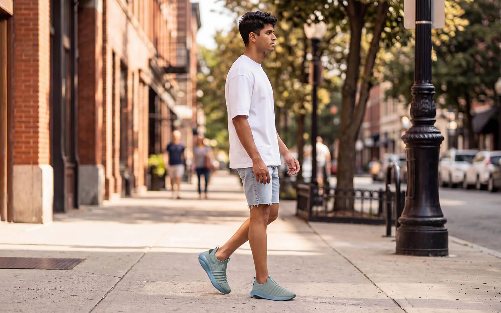 Begin Walk Breeze For Men : Blue - Image 8