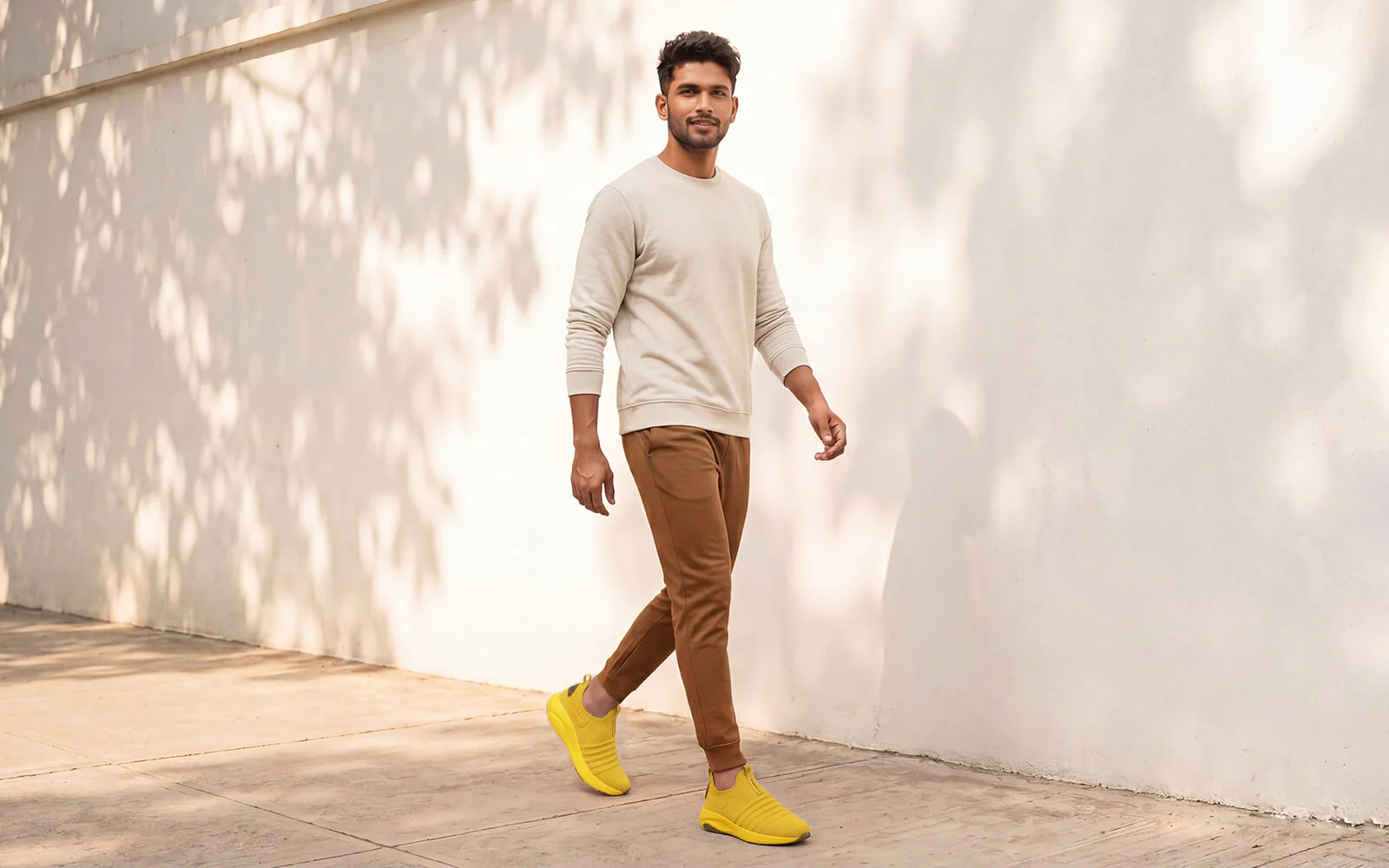 Begin Walk Breeze For Men : Yellow - Image 8
