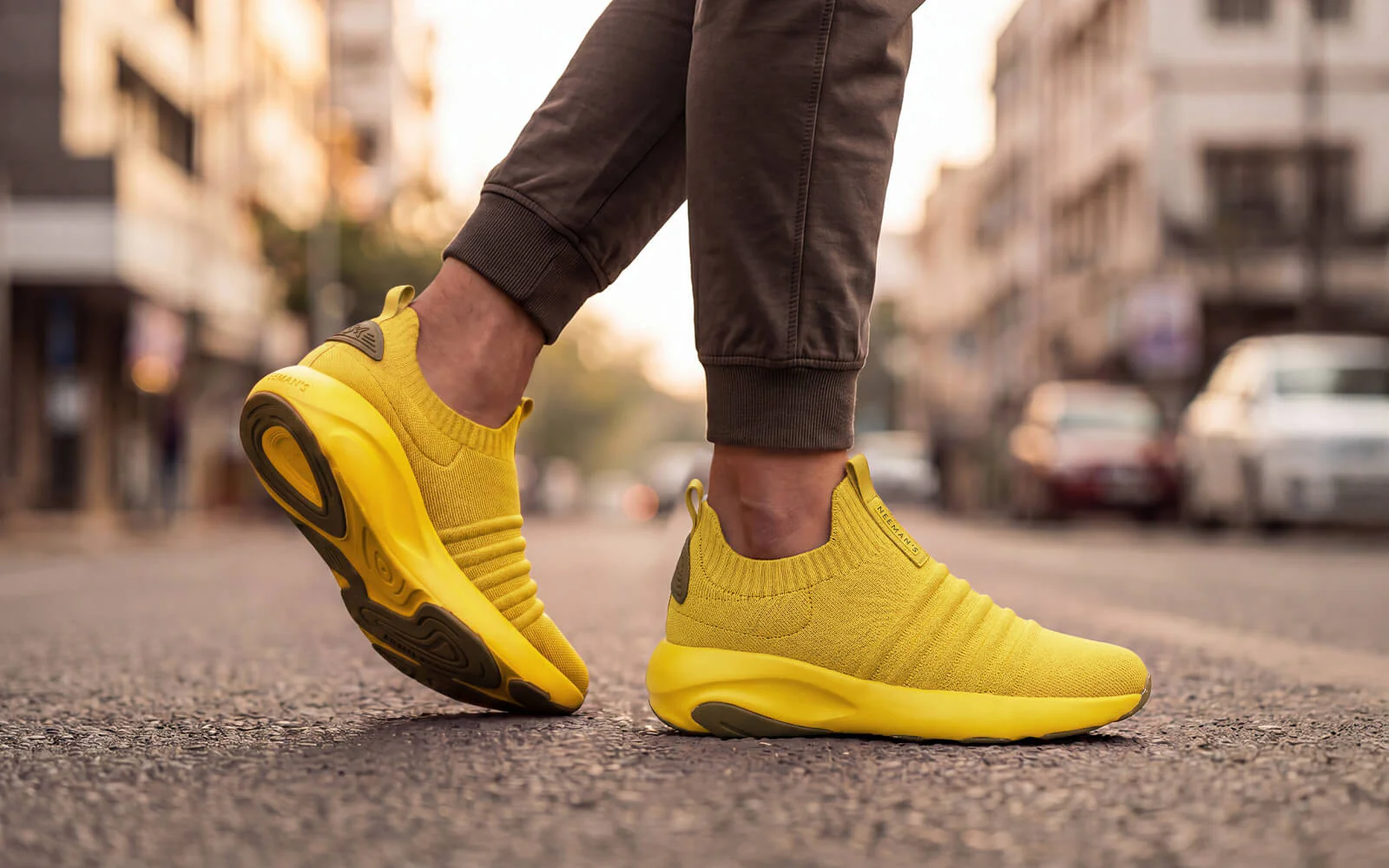 Begin Walk Breeze For Men : Yellow - Image 9