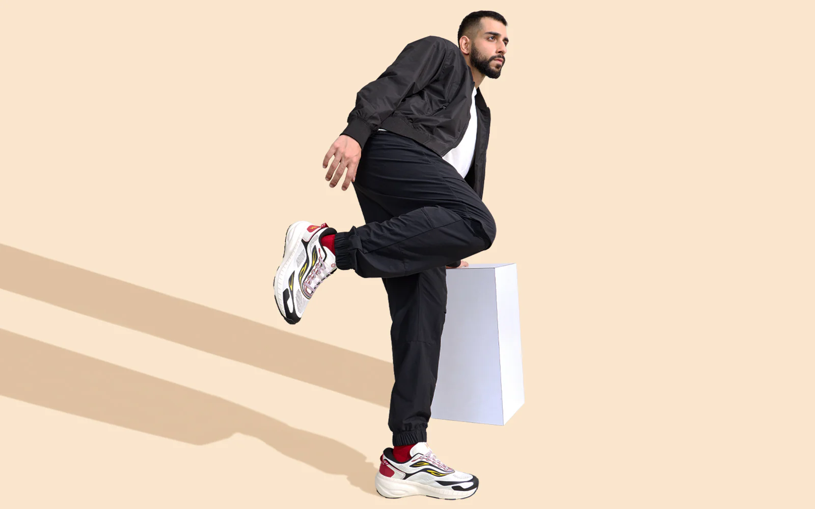 Begin Walk Flames For Men : Ivory - Image 11