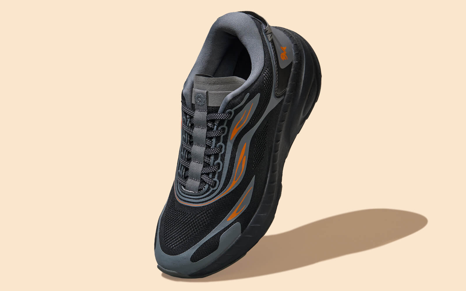 Begin Walk Flames For Men : Black - Image 2