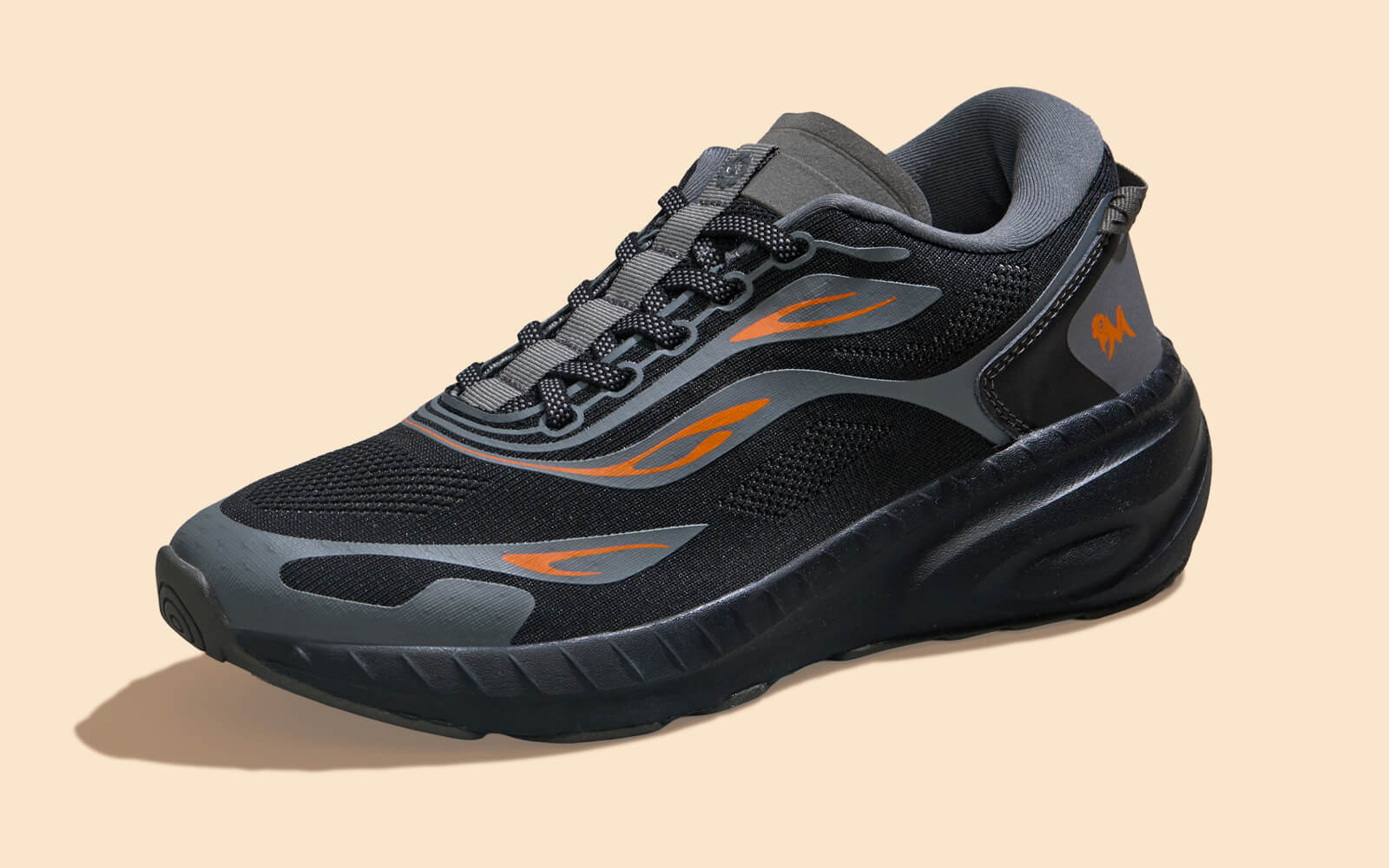 Begin Walk Flames For Men : Black - Image 5