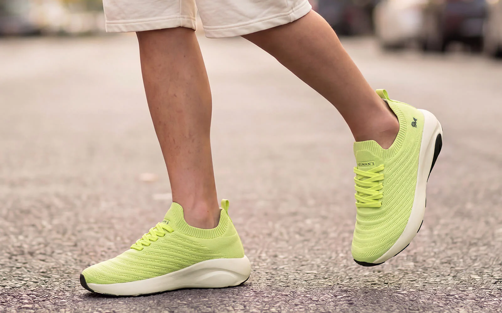 Begin Walk Glide For Men : Lime - Image 6