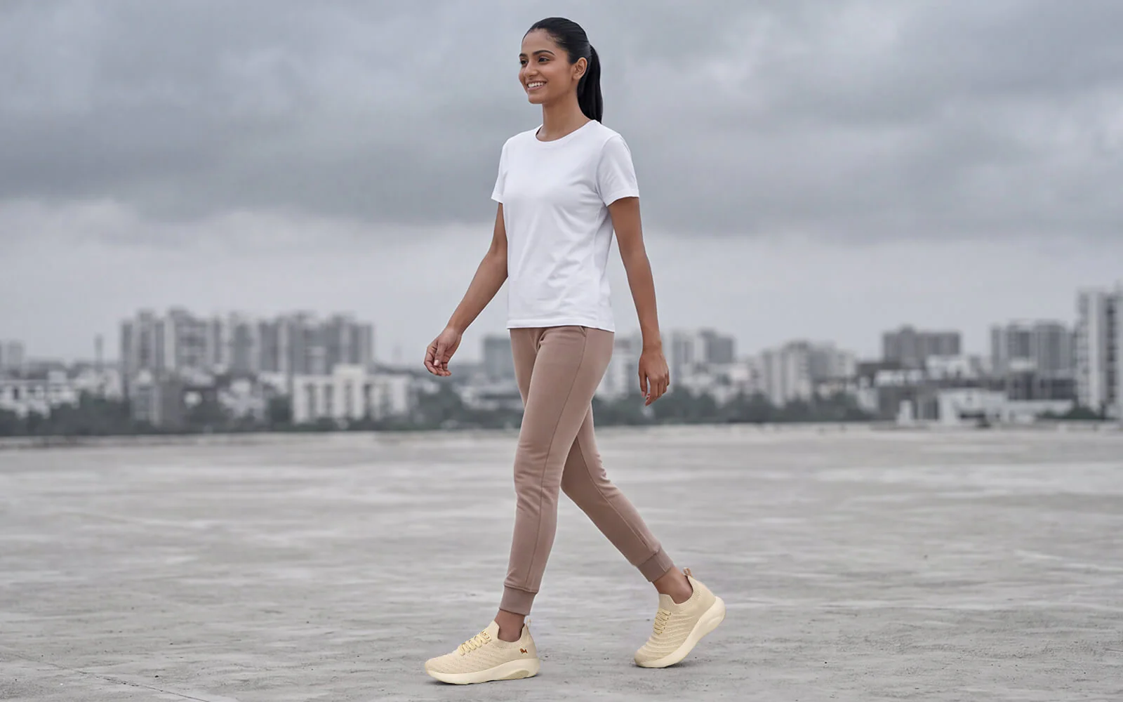 Begin Walk Glide For Women : Ivory - Image 8