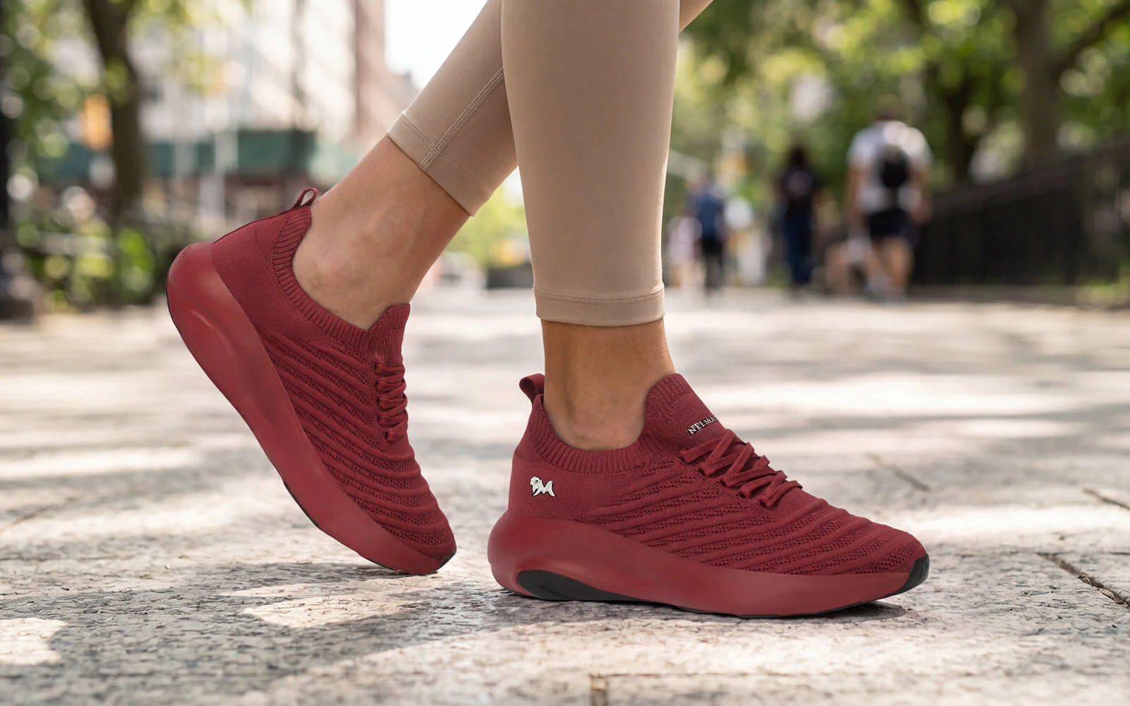 Begin Walk Glide For Women : Maroon - Image 9