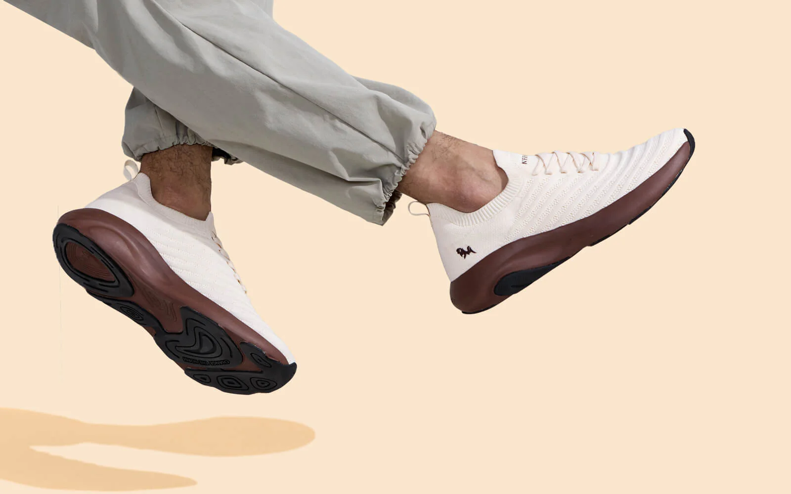 Begin Walk Glide : Ivory Brown - Image 9