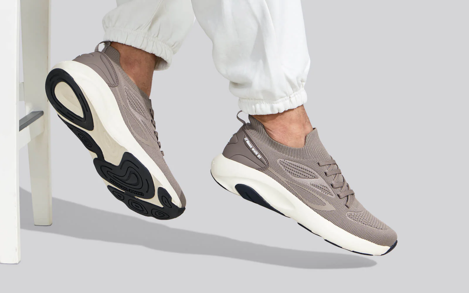 Begin Walk Lite For Men : Grey - Image 5