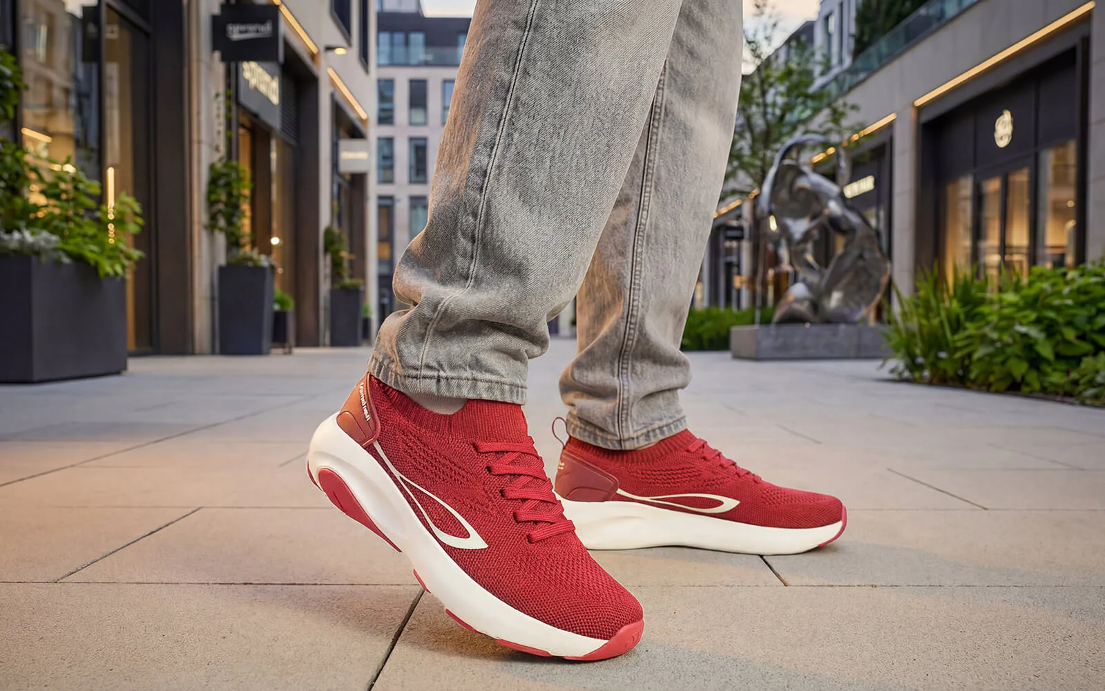 Begin Walk Lite For Men : Red - Image 6