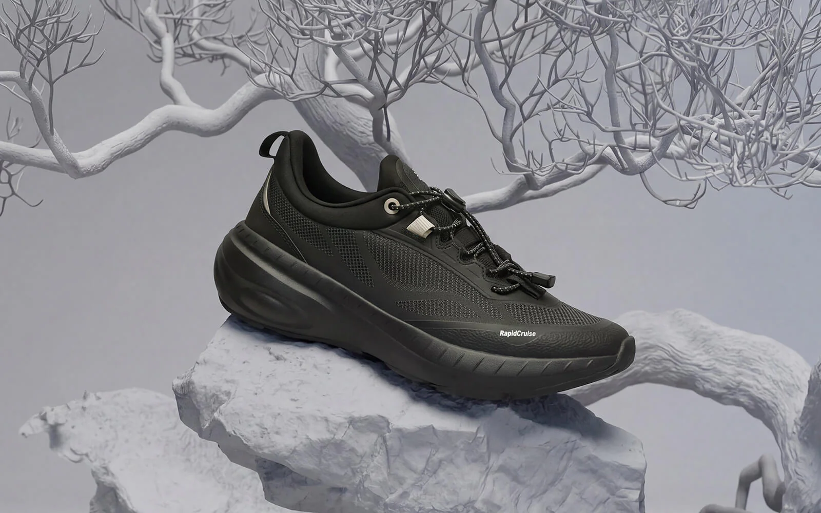 Begin Walk Plush For Men : Black - Image 2