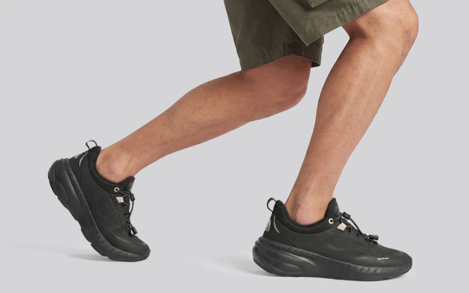 Begin Walk Plush For Men : Black - Image 7