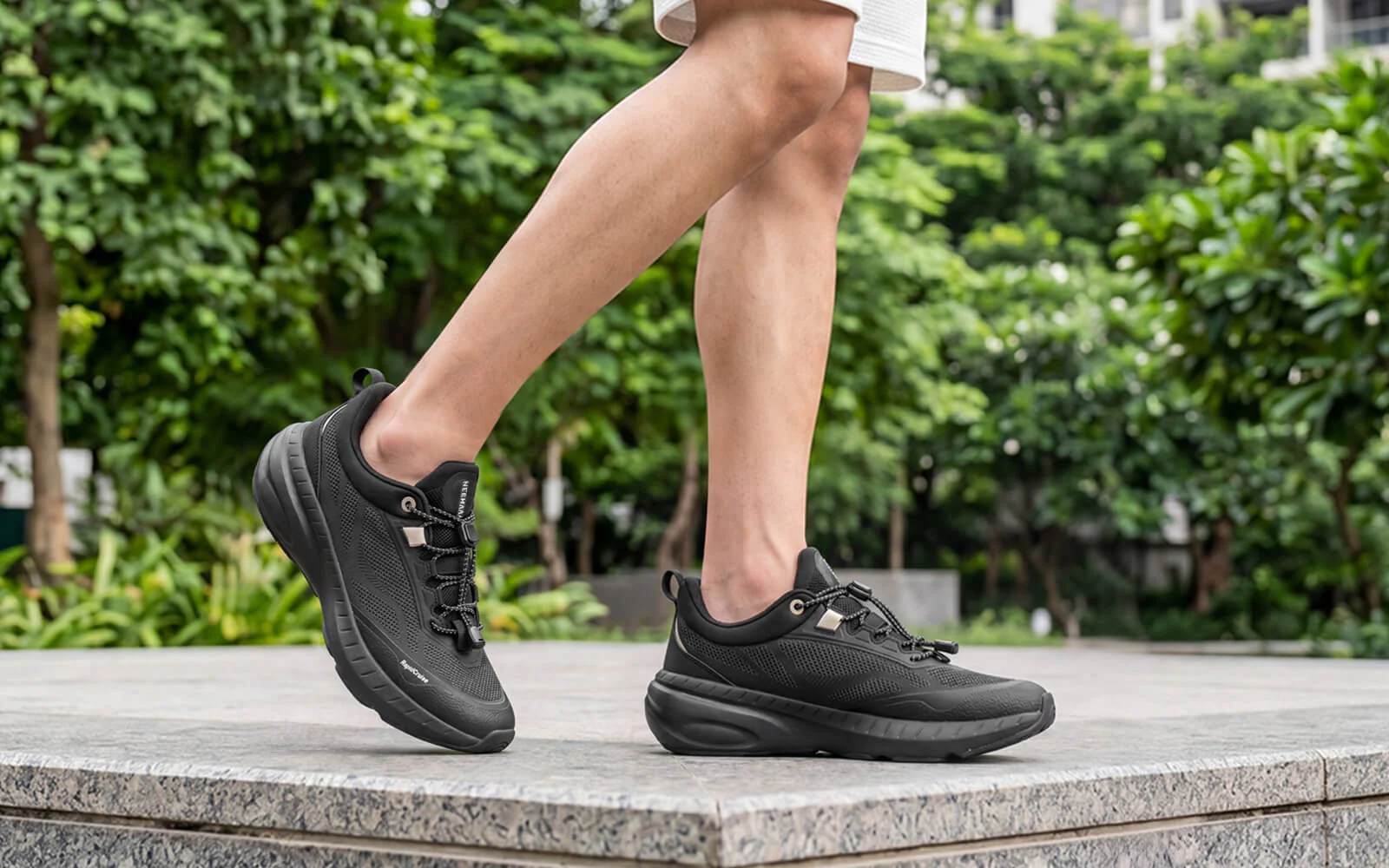 Begin Walk Plush For Men : Black - Image 9