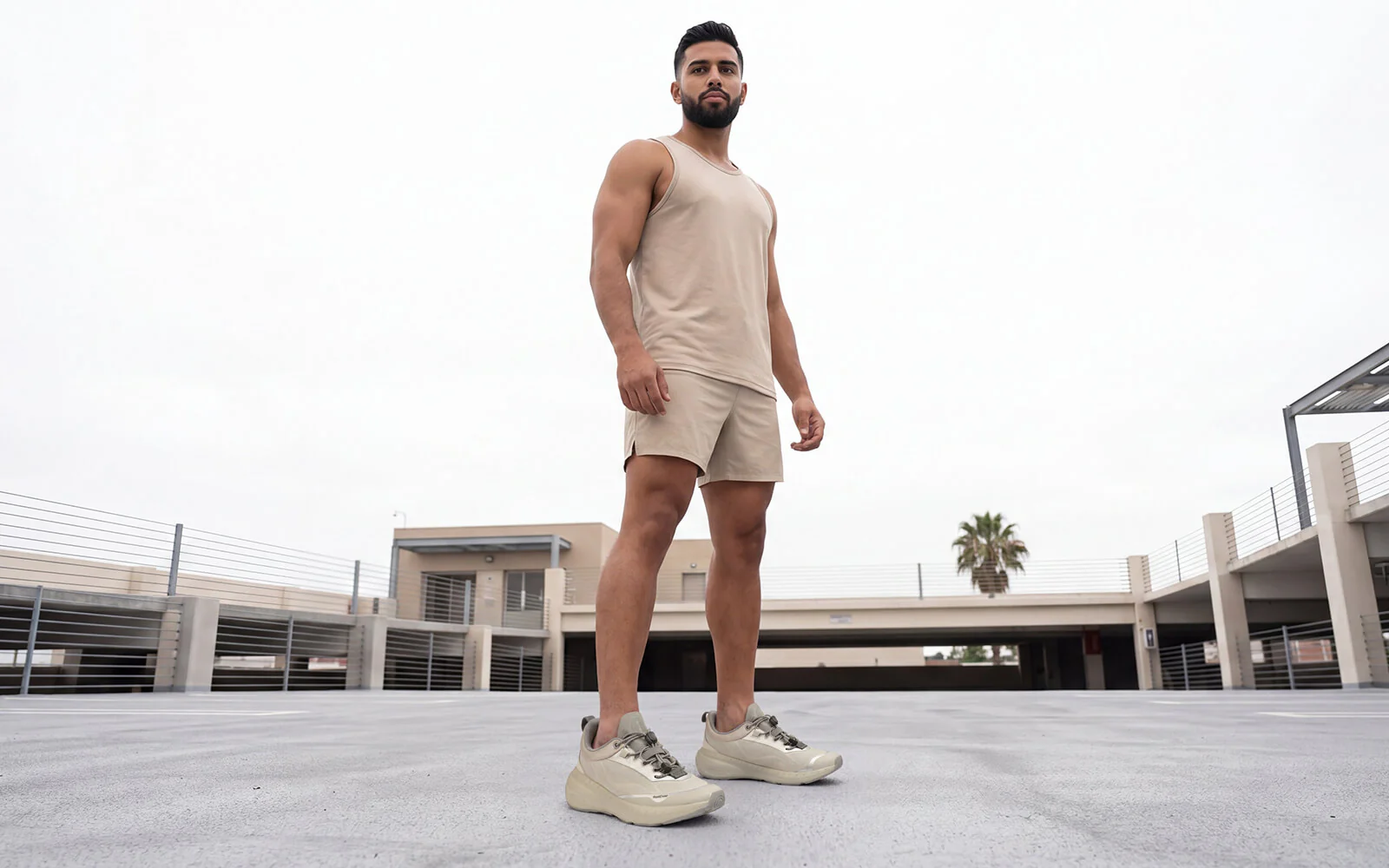 Begin Walk Plush For Men : Grey - Image 7