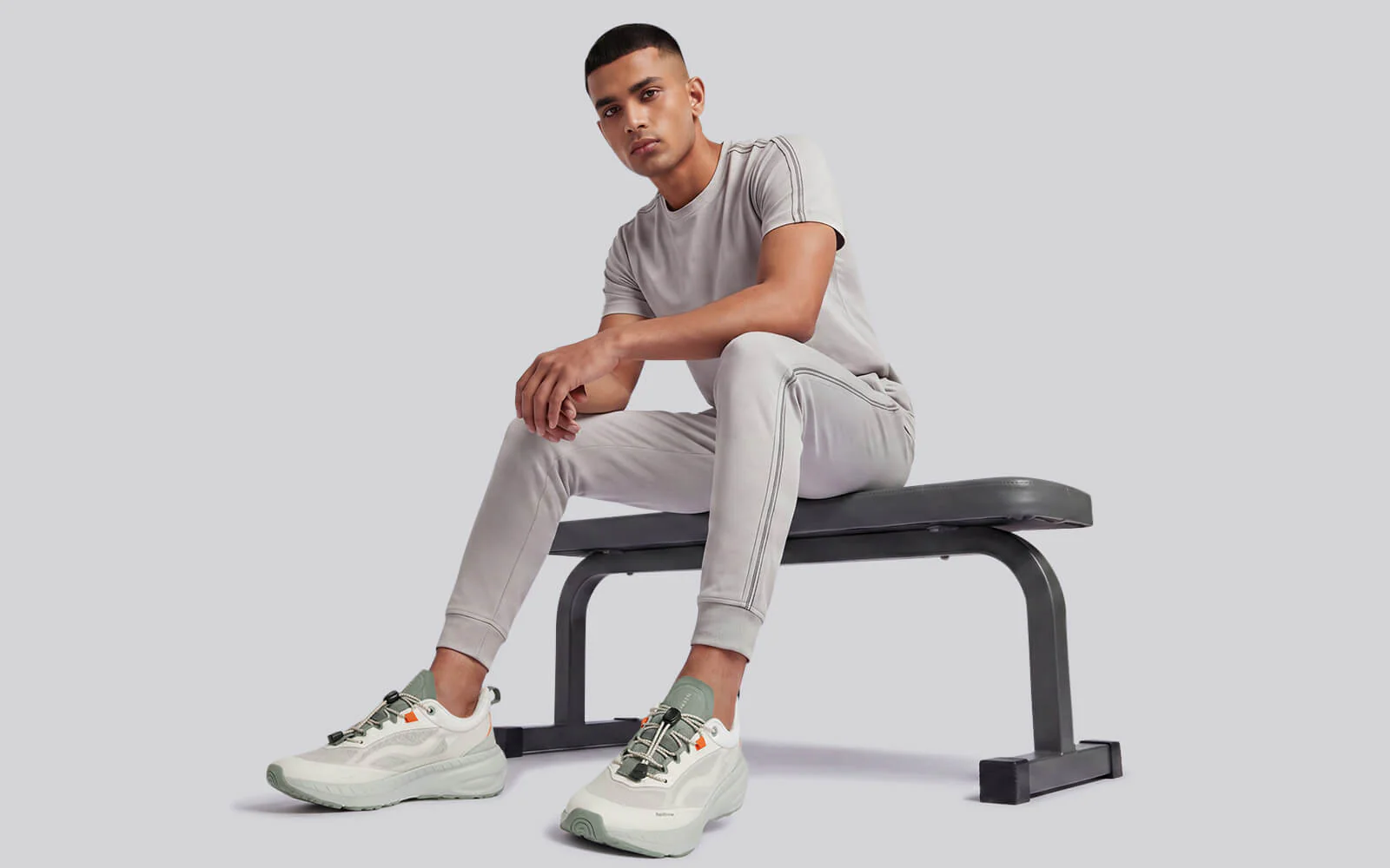 Begin Walk Plush For Men : Ivory - Image 6