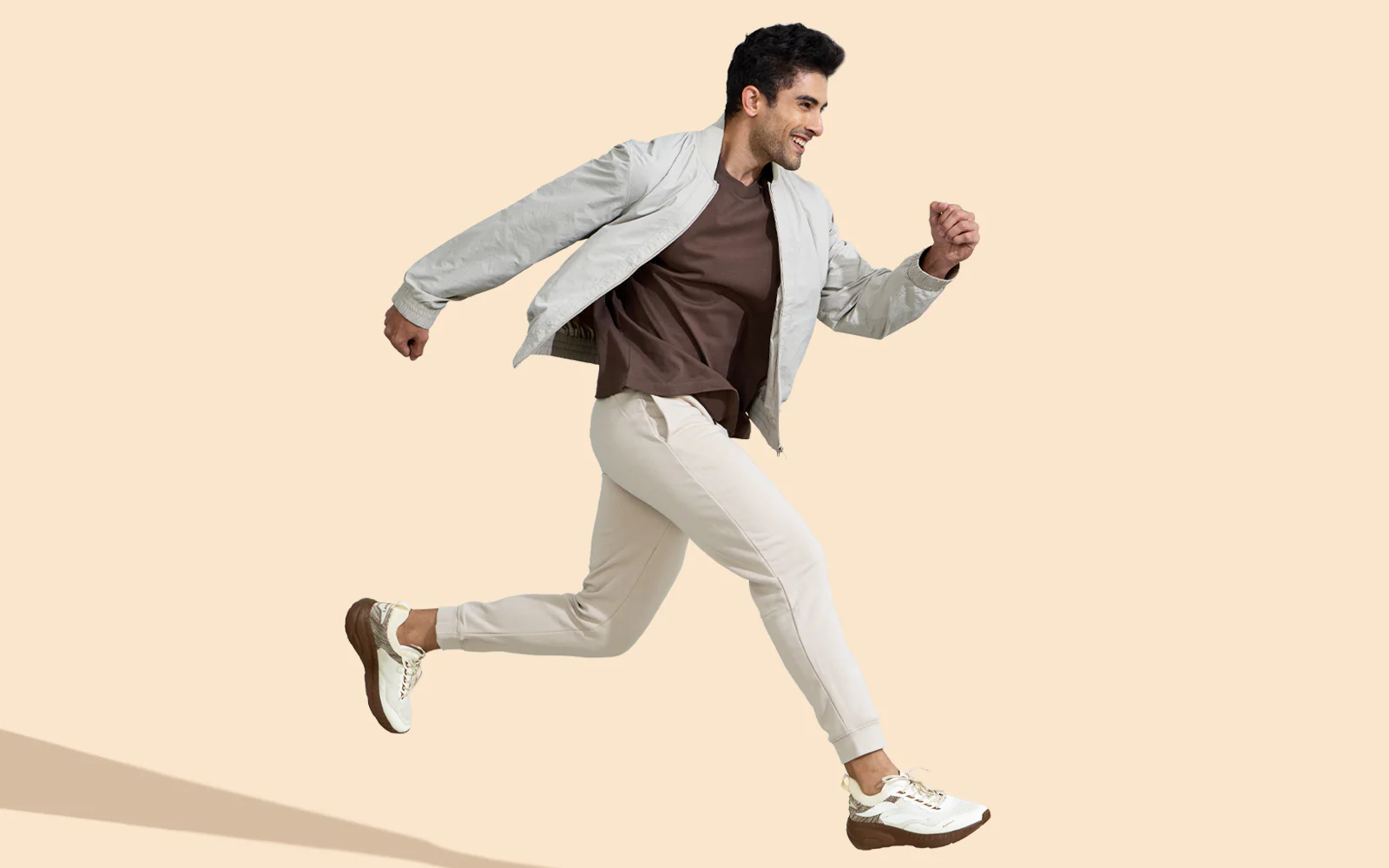 Begin Walk Pulse For Men : Ivory Brown - Image 10