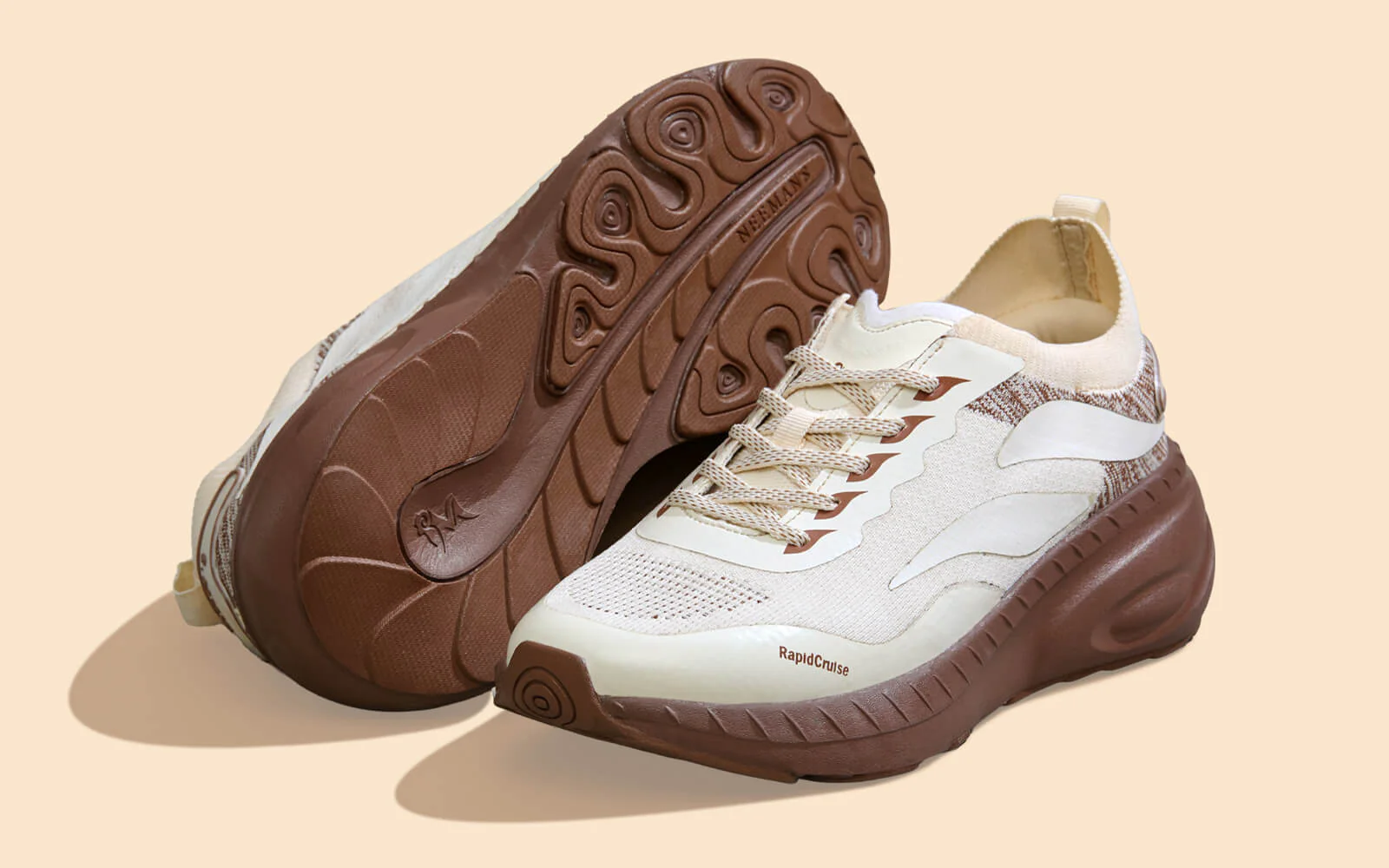 Begin Walk Pulse For Men : Ivory Brown - Image 8
