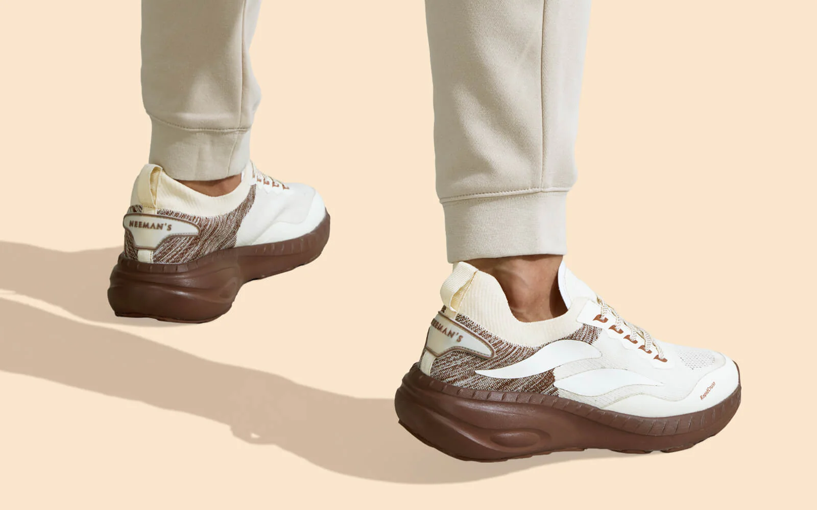 Begin Walk Pulse For Men : Ivory Brown - Image 9