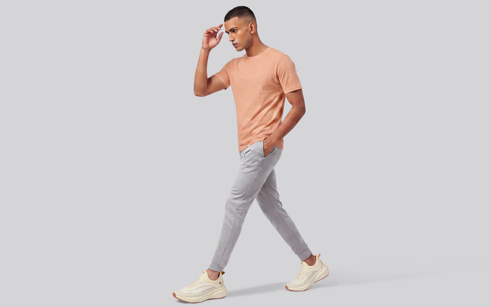 Begin Walk Rush For Men : Ivory - Image 8