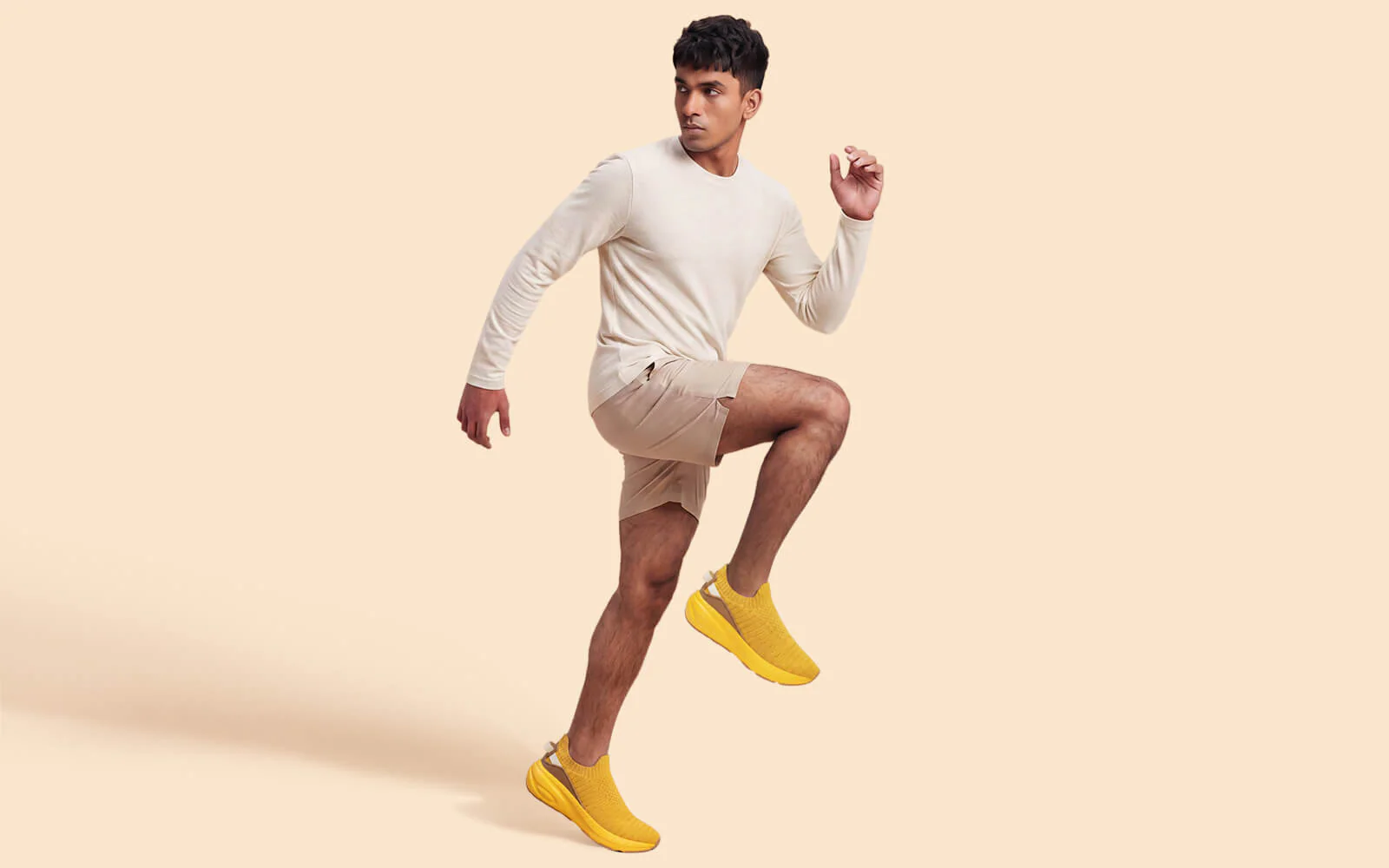 Begin Walk Trek For Men : Yellow - Image 8