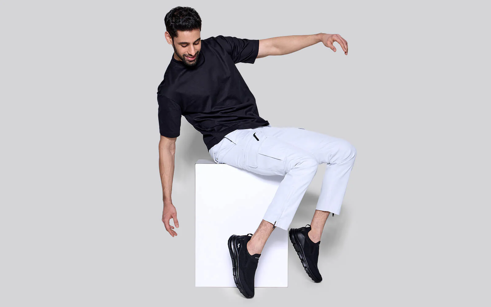 Breathe Ease Slip Ons : Black - Image 10