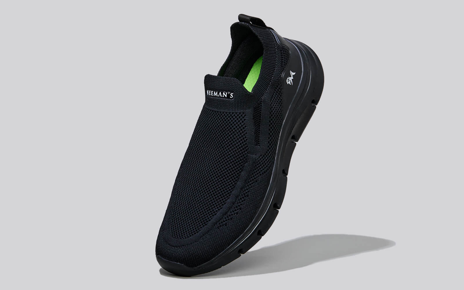 Breathe Ease Slip Ons : Black - Image 2
