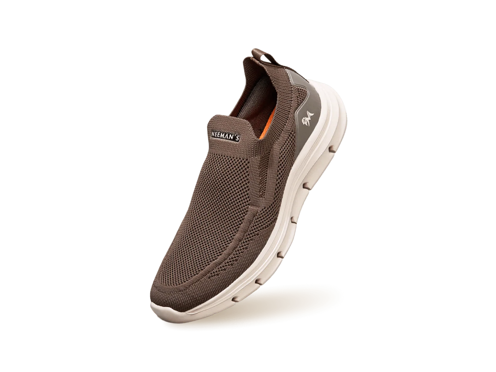 Breathe Ease Slip Ons : Brown - Image 11