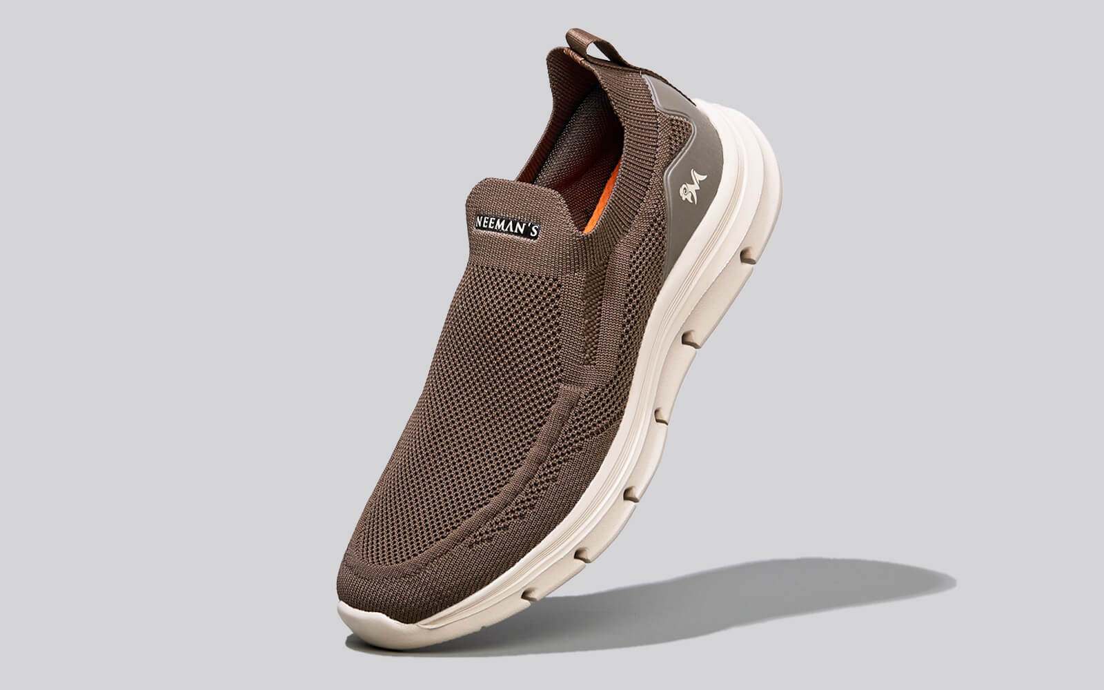 Breathe Ease Slip Ons : Brown - Image 2