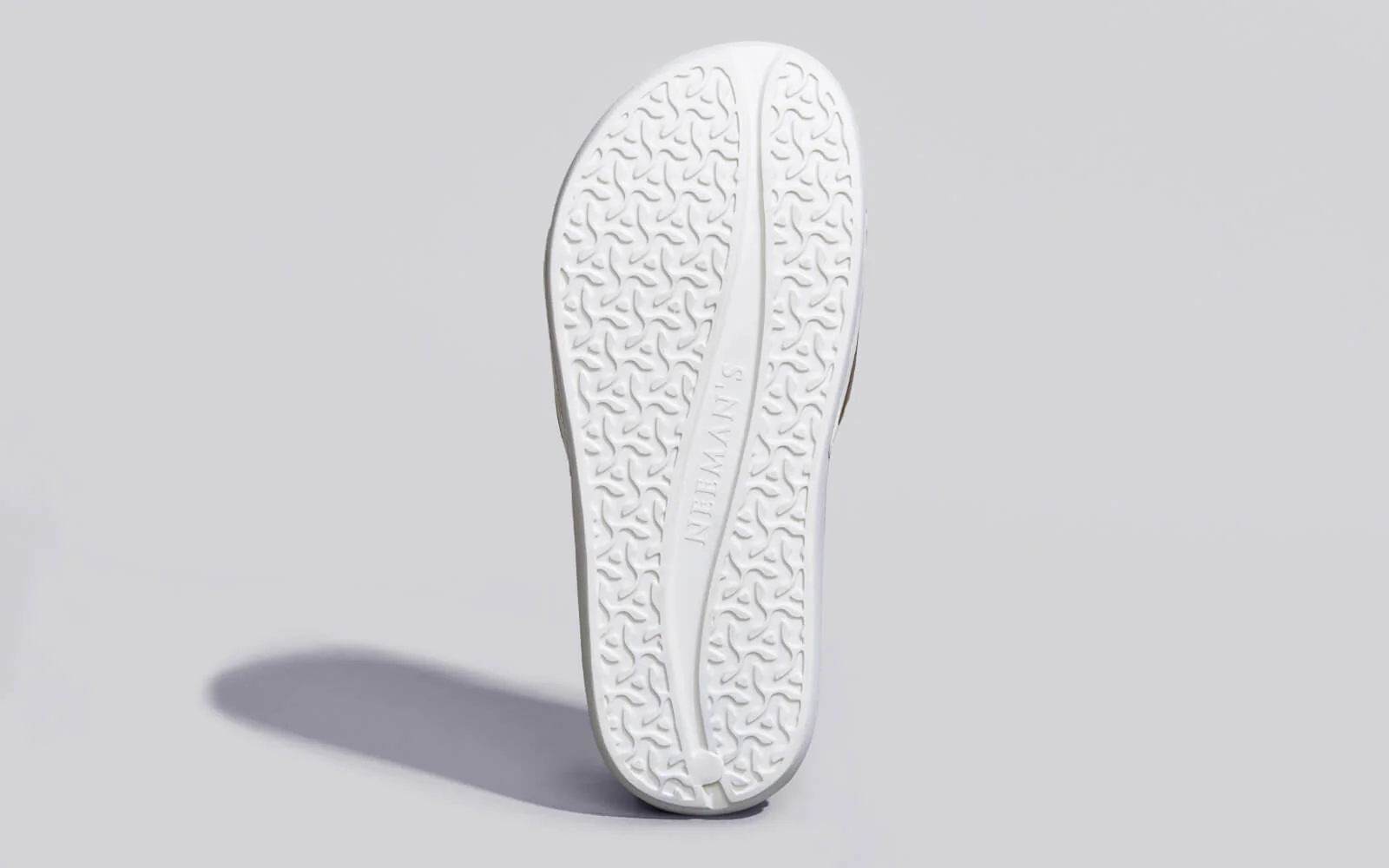 Breather Slides (Men Exclusive) : White-Blue - Image 5