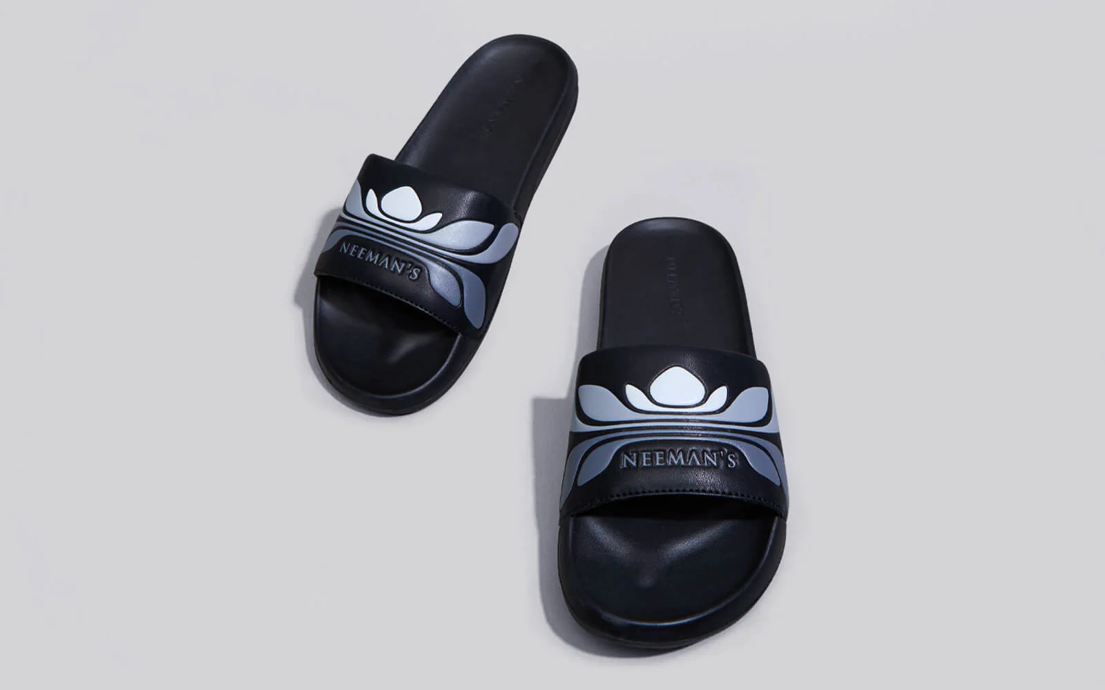 Breather Slides (Men Exclusive) : Black-Grey - Image 6