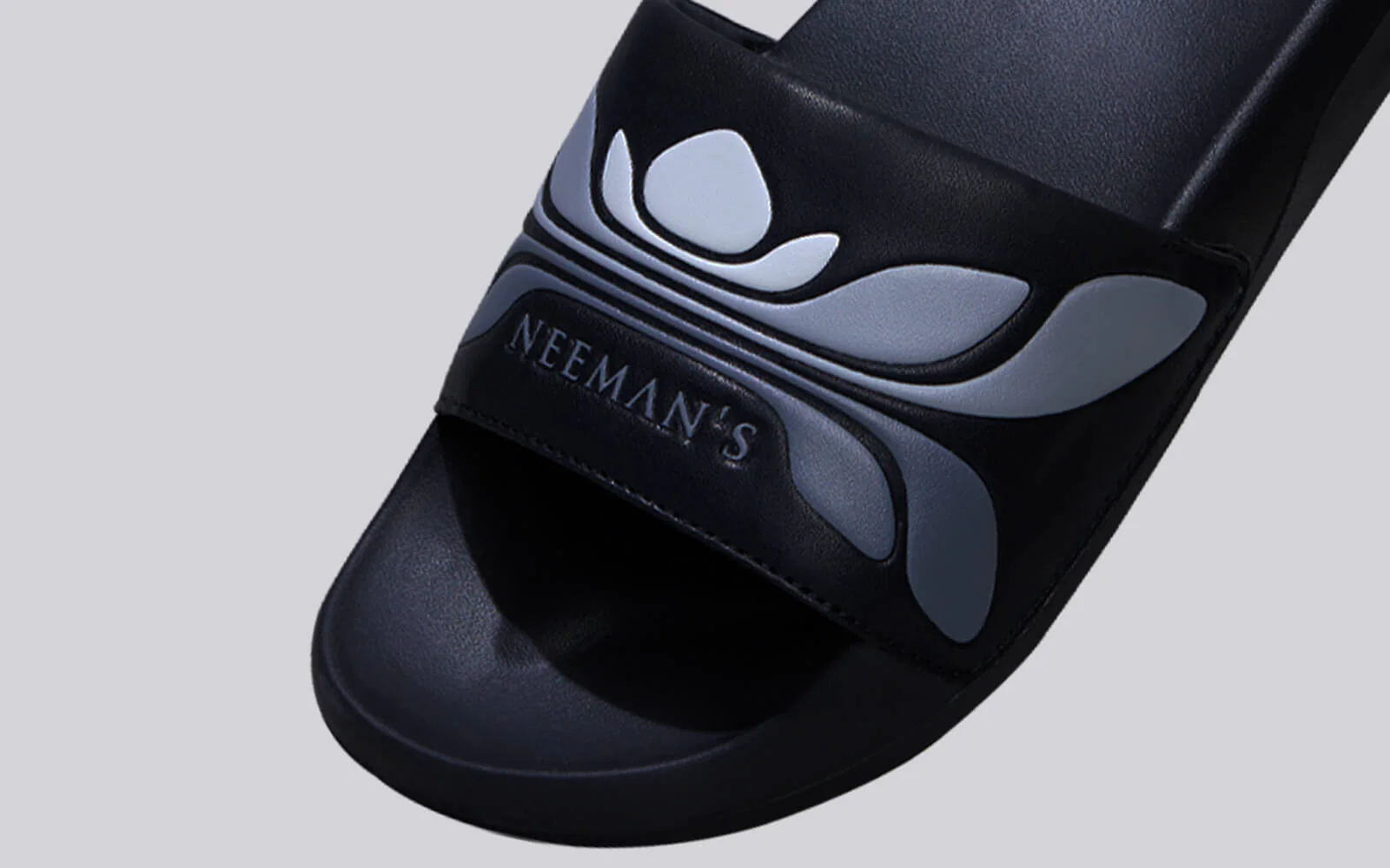 Breather Slides (Men Exclusive) : Black-Grey - Image 7