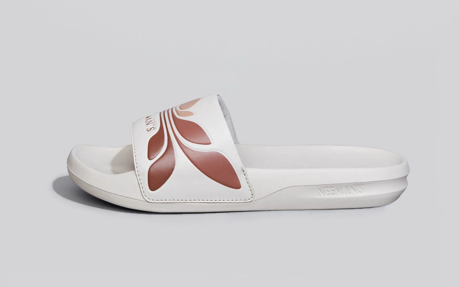 Breather Slides (Men Exclusive) : Grey-Brown - Image 2