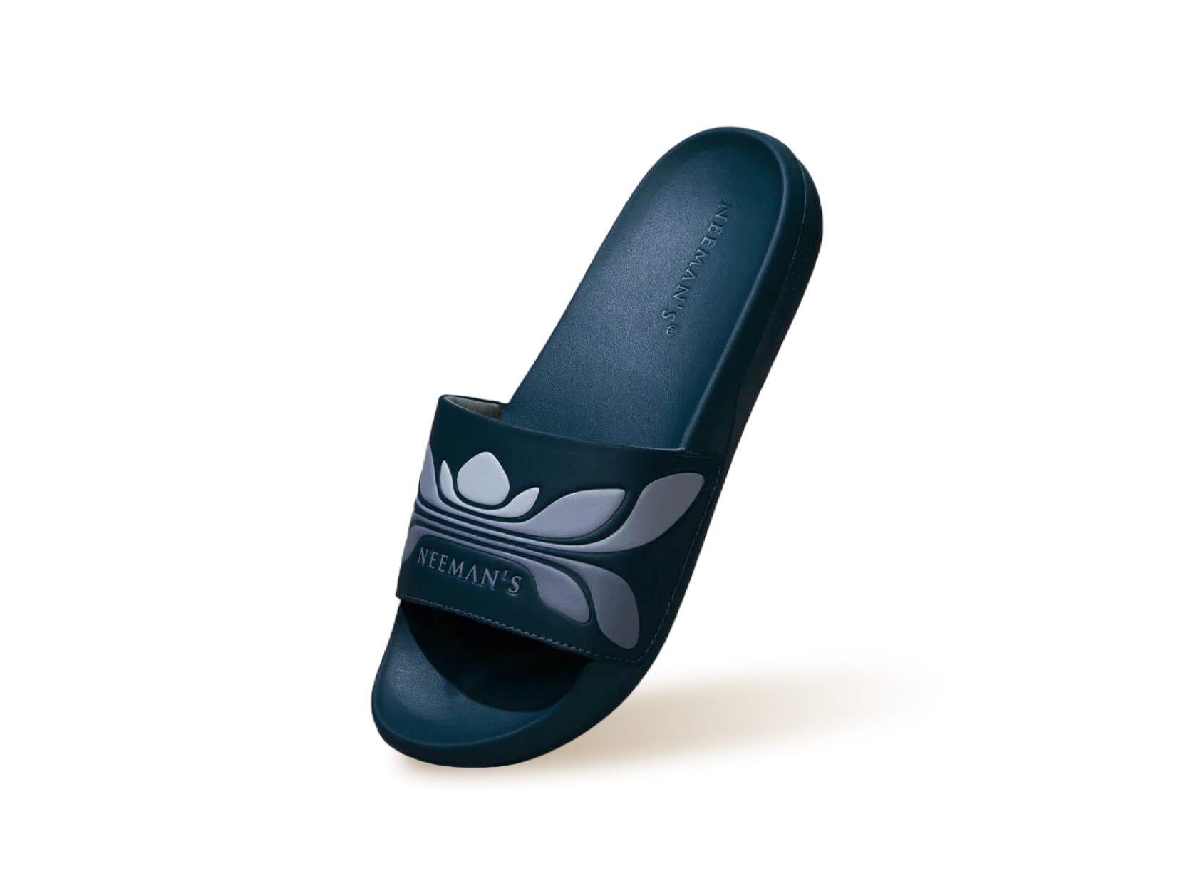 Breather Slides (Men Exclusive) : Teal-Grey - Image 11