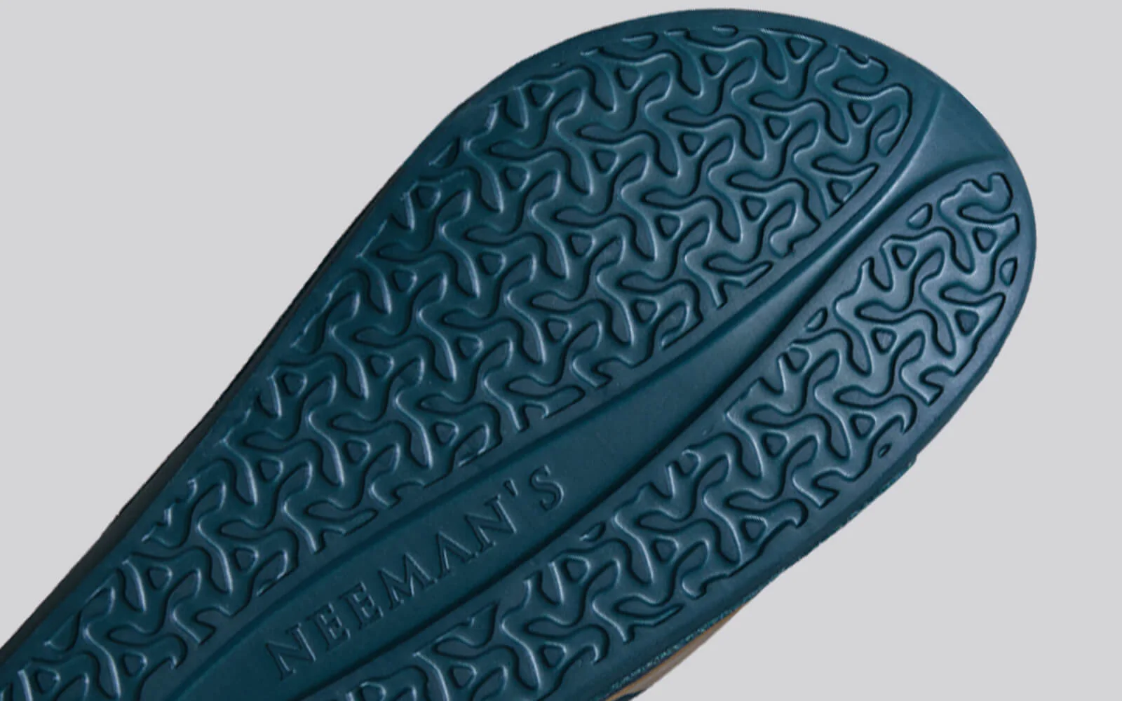 Breather Slides (Men Exclusive) : Teal-Grey - Image 8