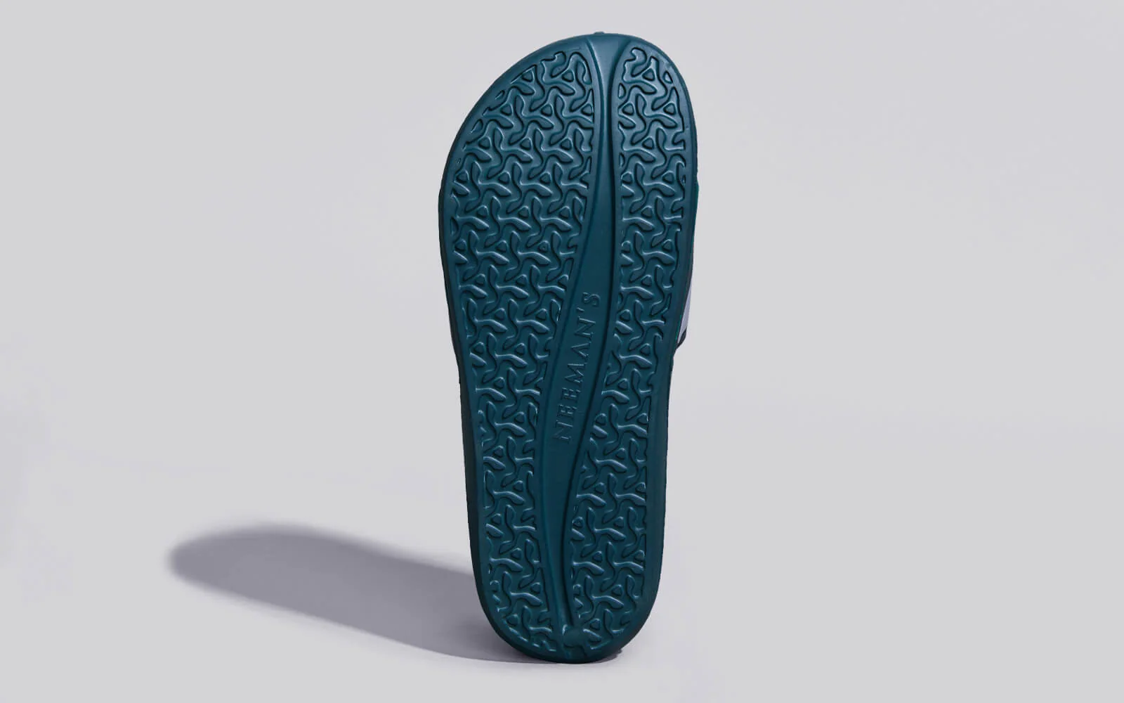 Breather Slides (Women Exclusive) : Teal-Gold - Image 5