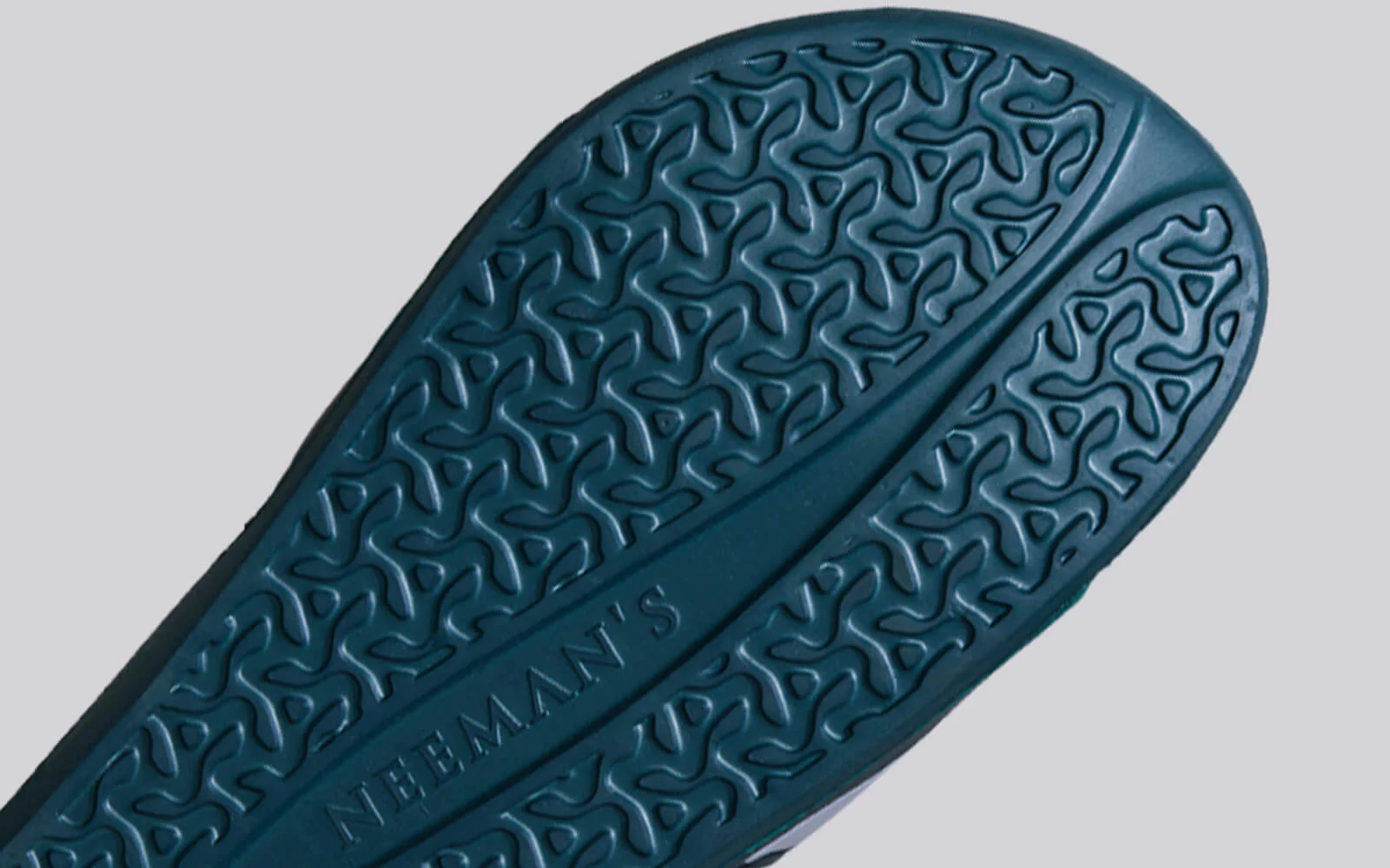 Breather Slides (Women Exclusive) : Teal-Gold - Image 8