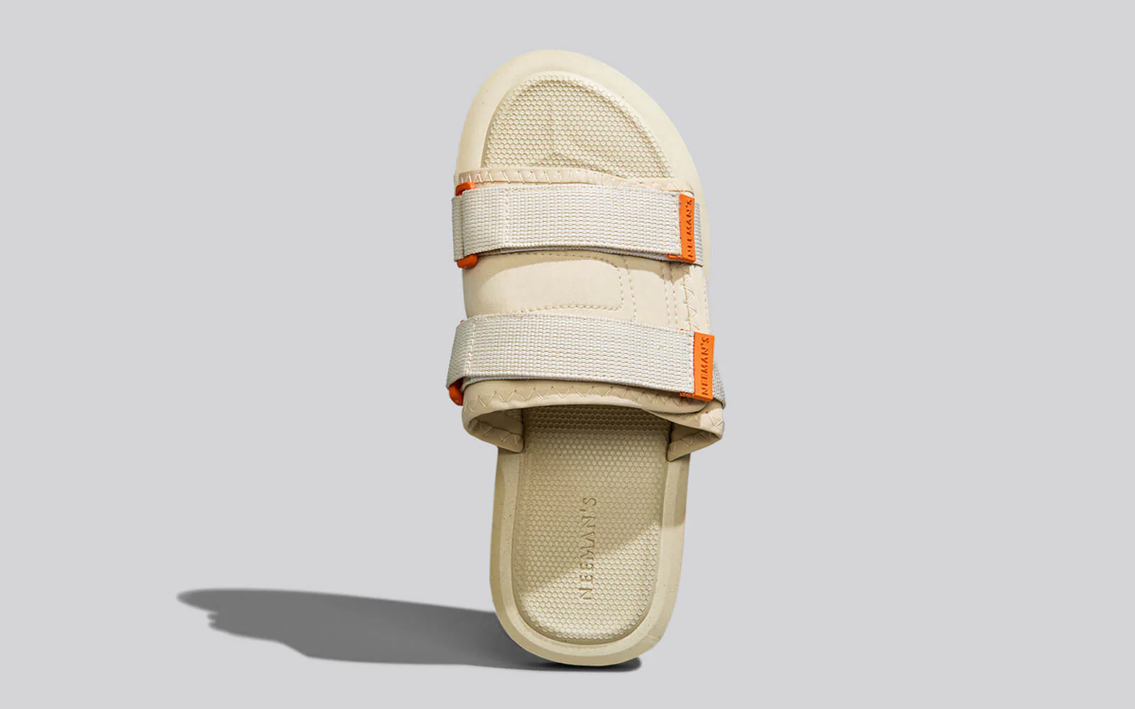 Breezy Fluff Sandals : Beige - Image 3