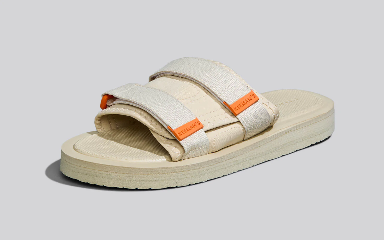 Breezy Fluff Sandals : Beige - Image 5