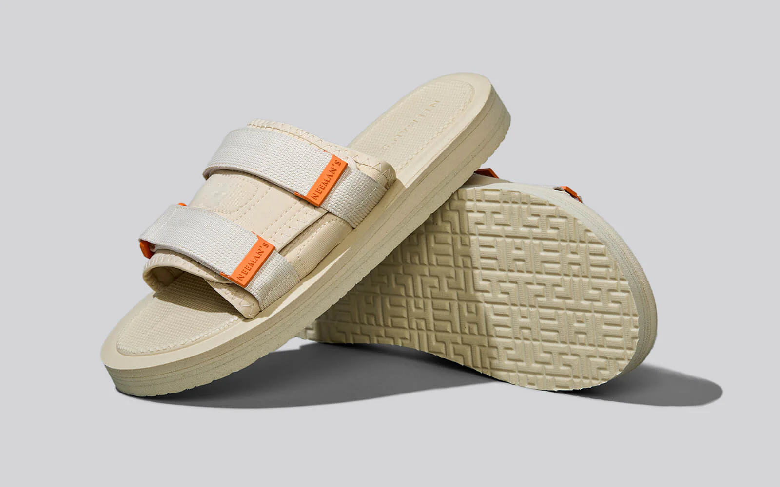 Breezy Fluff Sandals : Beige - Image 6