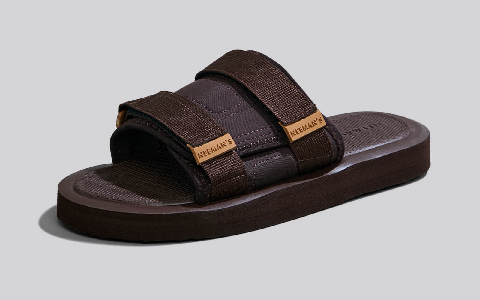 Breezy Fluff Sandals : Brown - Image 7
